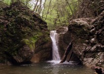 водопад в карпатах