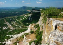 обрывы чуфут кале