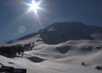 зимнее солнце в карпатах