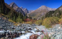река Алакель река Алакель на Тянь Шане