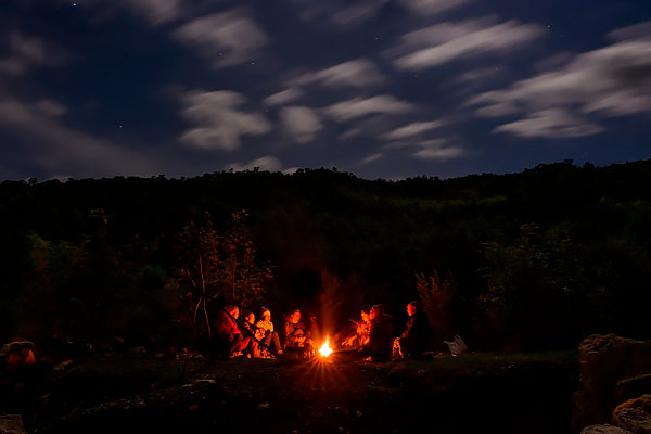 стоянка после спуска