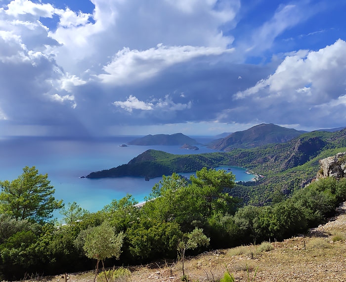 панорамы Олюдениза