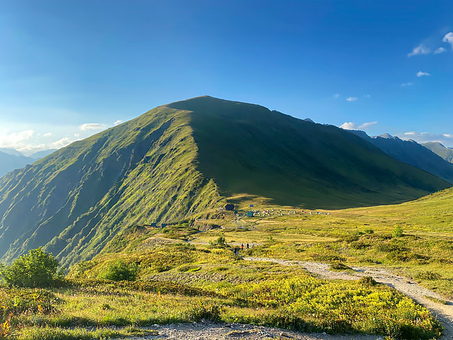 над рекой Большая Лаба