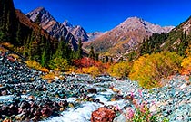 река Алакель река Алакель на Тянь Шане