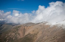 Кавказские горы панорамы Кавказа